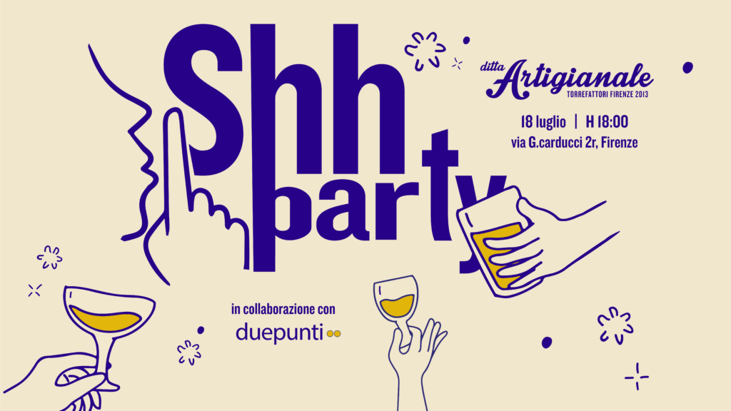 Locandina shh party formato web